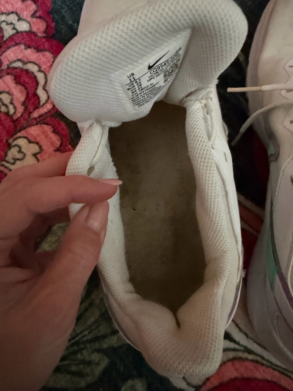3/$25 ✨ Nike Legend Essential 2 White Mint Pink Training Shoes Women’s 11 - Picture 7 of 11